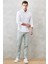 ALTINYILDIZ CLASSICS Erkek Su Yeşili 360 Derece Her Yöne Esneyen Rahat Slim Fit Dar Kesim Pantolon 1