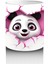 Kalpli Çatlakta Bakan Sevimli Panda – Baskılı Kahve Kupası 3