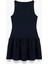 Kolsuz Bisiklet Yaka Slim Fit Fiyonklu Mini Elbise 2