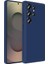 Galaxy S25 Ultra Kılıf Kamera Korumalı Kartlık Hazneli Alt Vitra Kapak - Lacivert 1