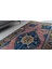103X202 cm Pembe ve Lacivert Renkli Türk El Dokuma Yün Anadolu Kilim 3