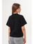 Kadın Siyah Exclusive Only What I Want Kuş Baskılı Oversize Tişört 5