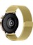 Huawei Watch Gt3 42MM Gt2 42MM Uyumlu Kordon Manyetik Milanese Loop Metal Kordon 2