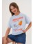 Kadın Permanent Vacation Mavi T-Shirt 4