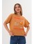 Kadın Permanent Vacation Taba T-Shirt 4