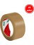 Koli Bandı, 6 Adet, 45 mm x 100 M, Kahverengi, Hotmelt Yapışkan 1