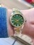 Taşlı Kadran Rolex Kasa Çelik Kadın Kol Saati+Çelik Kolye Hediye 3