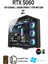 TCX10 Ryzen 7 5700X 32GB 1tb M.2 SSD RTX5060 Sıvı Soğutmalı Masaüstü Oyuncu Bilgisayarı Hazır Sistem 1