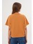 Kadın Taba Oversize Cherry Awesome Summer Baskılı Tişört 6