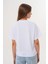Kadın Beyaz Oversize Cherry Awesome Summer Baskılı Tişört 5