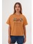 Kadın Taba Exclusive Only What I Want Kuş Baskılı Oversize Tişört 2