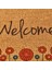 Blattern Koko Çiçek Desenli Welcome Kapı Paspası - Renkli - 40X60 cm 3