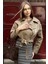 Kemerli Oversize Crop Deri Ceket 1