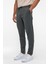 Koyu Haki Slim Armürlü Jogger Pantolon 3