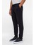 Siyah Slim Düz Jogger Pantolon 3