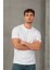 Erkek Slim Fit Bisiklet Yaka %100 Pamuk Dar Kesim Basic Tişört 5