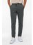 Koyu Haki Slim Armürlü Jogger Pantolon 2