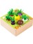 Ahşap Çiftlik Hasat Oyunu Montessori Oyuncakları, 1-2-3 Yaş Erkek ve Kız Çocuklar Için Erken Öğrenme Oyuncakları, Şekil Sıralama Eğitici Oyuncaklar, 7 Boyutta Sebze Veya Meyveler, (Yurt Dışından) 1
