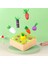 Ahşap Çiftlik Hasat Oyunu Montessori Oyuncakları, 1-2-3 Yaş Erkek ve Kız Çocuklar Için Erken Öğrenme Oyuncakları, Şekil Sıralama Eğitici Oyuncaklar, 7 Boyutta Sebze Veya Meyveler, (Yurt Dışından) 4