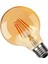 Rustik LED Ampul G95 Glop E27 Amber 6W 1