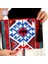 2333 El Yapımı Etnik Kilim Desen Boncuk Işlemeli Siyah Püsküllü Clutch Çanta 1