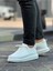 J987 Second Edition Ortopedik Taban Günlük Cilt Erkek Sneaker Spor Ayakkabı Cbt Beyaz 2