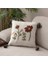 Comfort Punch Desenli Kırlent Kılıfı Kare Dekoratif Bohem Nakışlı Koltuk Yastık Kılıfı Panç 45X45 2