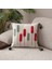 Comfort Punch Desenli Kırlent Kılıfı Kare Dekoratif Bohem Nakışlı Koltuk Yastık Kılıfı Panç 45X45 2