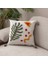 Comfort Punch Desenli Kırlent Kılıfı Kare Dekoratif Bohem Nakışlı Koltuk Yastık Kılıfı Panç 45X45 2