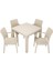 Elit Rattan 90x90 Elit Koltuk Masa Takımı ÇÖLBEJİ 1