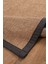 0604-ANTRASIT Kumaş Bordür Sisal Halı Kilim Hav Toz Vermez Kolay Temizlenen Hasır Kilim 5