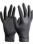 Siyah Nitril Muayene Eldiveni Pudrasız 1 Koli (Broche) 1