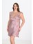 Arias Closet Büyük Beden Vizon Gecelik 2106 OZN-22663 2
