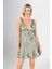 Arias Closet 2 Li Kısa Sabahlık Takımı Desenli OZN-22747 2