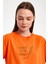"write Your Heart" Baskılı Tüy Detaylı %100 Penye Süprem T-Shirt 2