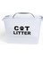 Kedi Kumu Saklama Kabı Kutusu Boş 14 Lt Kapasite Kedi Kumu Saklama Kabı Üsten Tutmalı Kilitli büyük boy 5