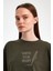 "write Your Heart" Baskılı Tüy Detaylı %100 Penye Süprem T-Shirt 2