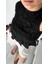 Siyah Gipeli Kolsuz Bluz 3