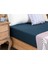 Manon Çift Kişilik %100 Pamuk Ranforce Lastikli Çarşaf - Lacivert 1