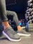 J044 Bağcıklı Ortopedik Taban Erkek Günlük Süet Sneaker Spor Ayakkabı Bt Gri 4
