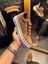 J521 Bağcıksız Lastikli 4 Bantlı Ortopedik Taban Erkek Günlük Süet Sneaker Spor Ayakkabı Bt Taba 3