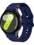 Apple Watch 10 Serisi 42MM - 38/40/41MM Kordon Dekoratif Örgü Çizgili Spor Silikon Kayış 4