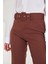 Ispanyol Paça Dabıl Pantolon-Kahve 2