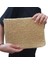 3565 El Yapımı Kağıt Ip Şapka ve Clutch Çanta Set / Bej 3