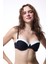 Siyah Nova Straplez Bikini Üstü 2