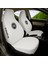 Fiat Logolu Beyaz Penye Oto Koltuk Kılıfı Ön ve Arka Takım - Oto Servis Koruyucu Kılıf 1