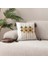 Comfort Punch Desenli Kırlent Kılıfı Kare Dekoratif Bohem Nakışlı Koltuk Yastık Kılıfı Panç 45X45 3