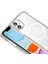 iPhone 11 Kılıf M-Safe Şarj Özellikli Parlayan Simli Saydam Renkli F10T Maris Kapak - Şeffaf 4
