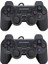 İkili Tek Usb Kablolu 1.5 Mt Joystick Gamepad Oyun Kolu Pc Ps3 Laptop Windows 7 8 9 10 11 Uyumludur 2
