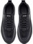 Erkek Siyah Bağcıklı Deri Sneaker 25WFD654918 7